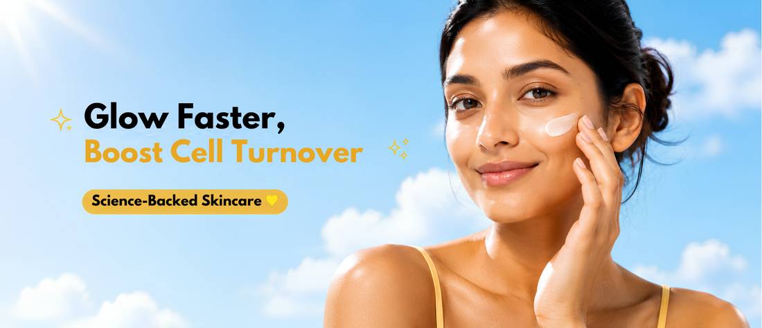 What Skincare Ingredients Actually Promote Cell Turnover for Glowing Skin?