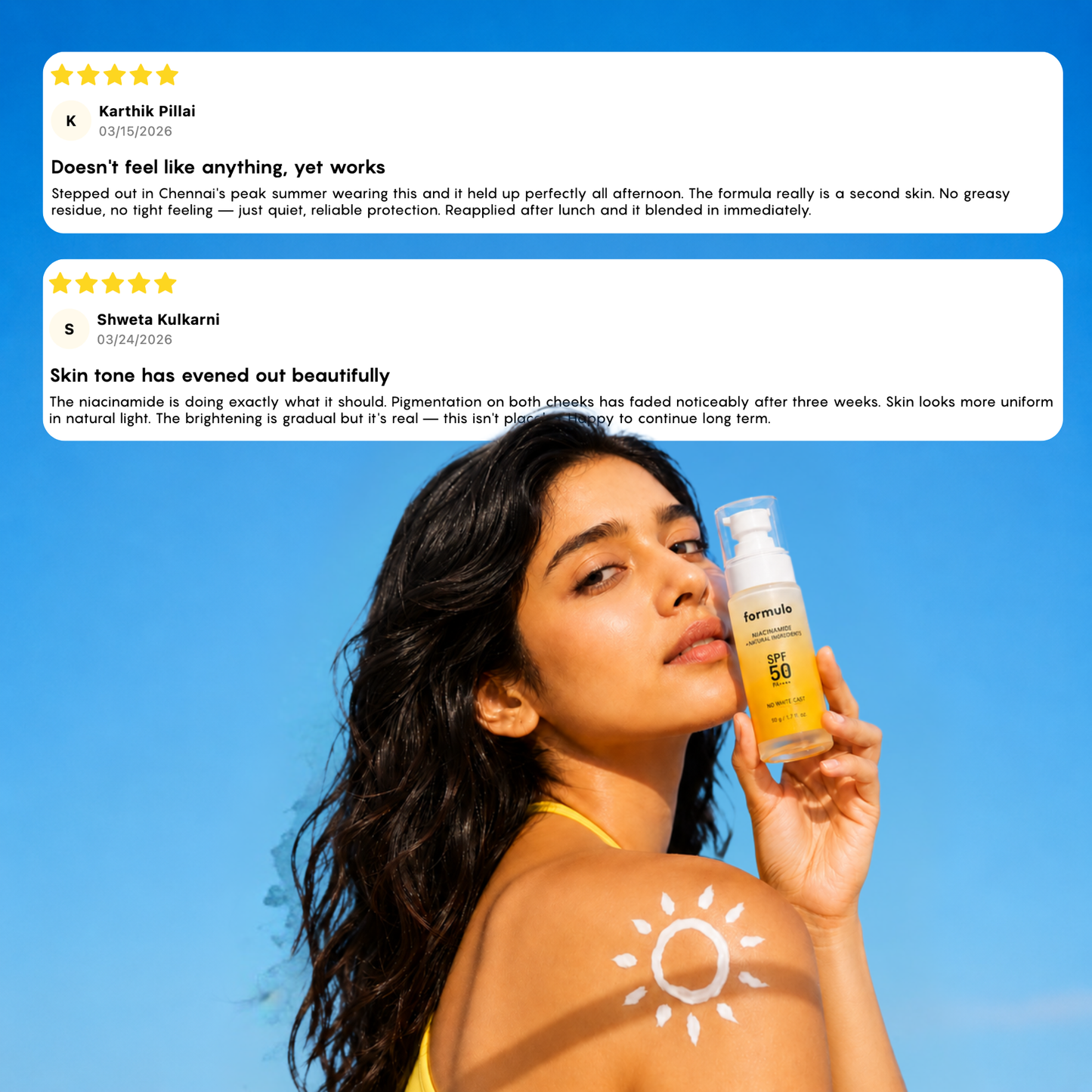 Formulo SPF 50 Sunscreen