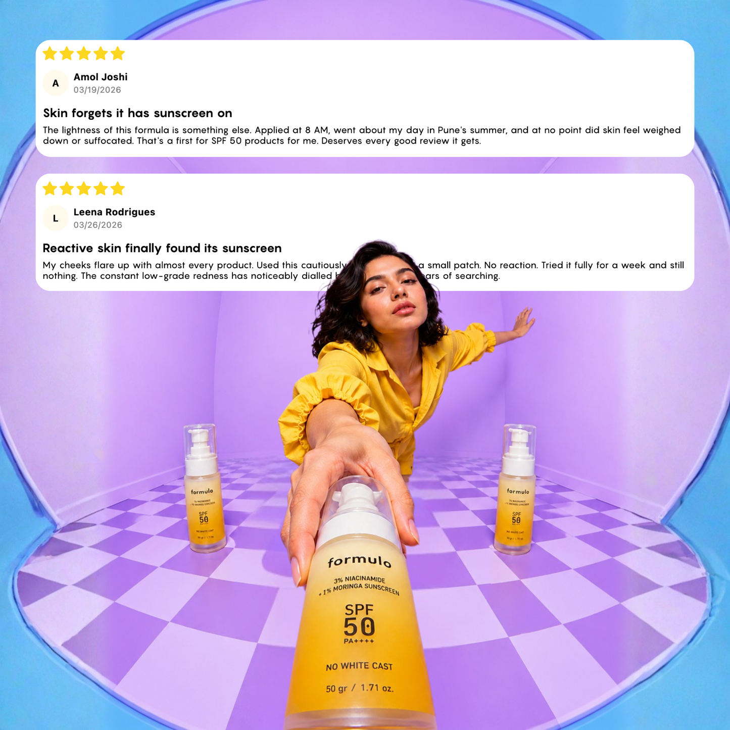 Formulo SPF 50 Sunscreen
