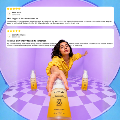 Formulo SPF 50 Sunscreen